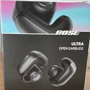 Bose Ultra Open Earbuds - Sleek Black Design